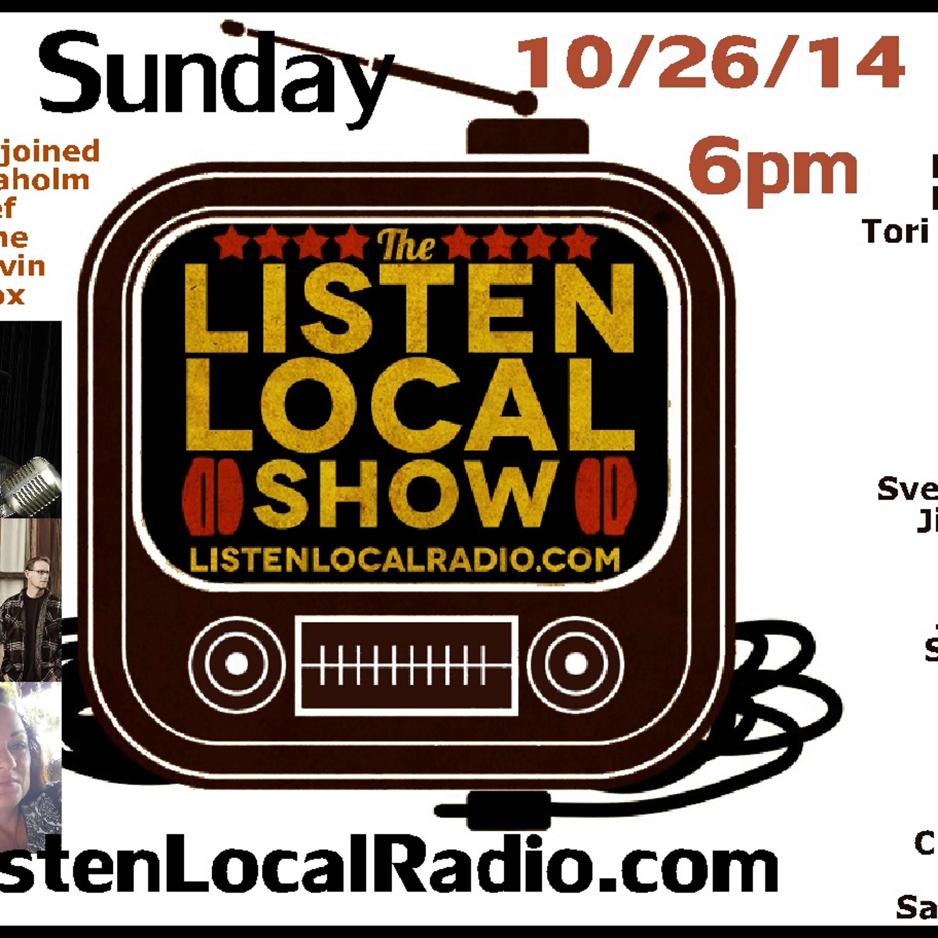 The Listen Local Show 10 26 14 episode artwork