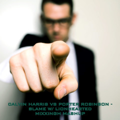 Calvin Harris Vs Porter Robinson: Blame it on Lionhearted - Mixxingh Mashup