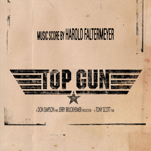 Harold Faltermeyer - Top Gun Anthem - RECORD SLEEVE ONLY (45RPM 7”) (RC275)