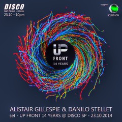 Alistair Gillespie & STELLET - set - UP FRONT 14 YEARS @ DISCO SP - 23.10.2014