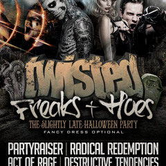 Twisted's Darkside Podcast 211 - Destructive Tendencies - Twisted: Freaks & Hoes Mix #2