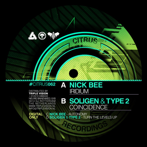 CITRUS062 / NickBee, Soligen & Type 2 - Iridium EP (OUT NOW!)