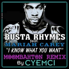 BUSTA RHYMES & MARIAH CAREY - I KNOW WHAT YOU WANT (MOOMBAHTON REMIX by CYEMCI)