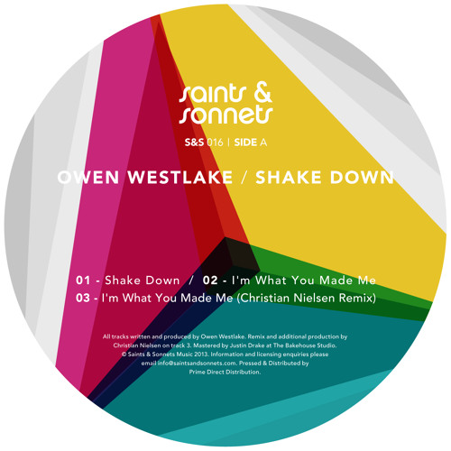 Stream SAS016 Owen Westlake I'm What You Made Me (Christian Nielsen