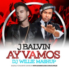 J BALVIN - AY VAMOS x PARANOID MASHUP ( DJ WILLIE )