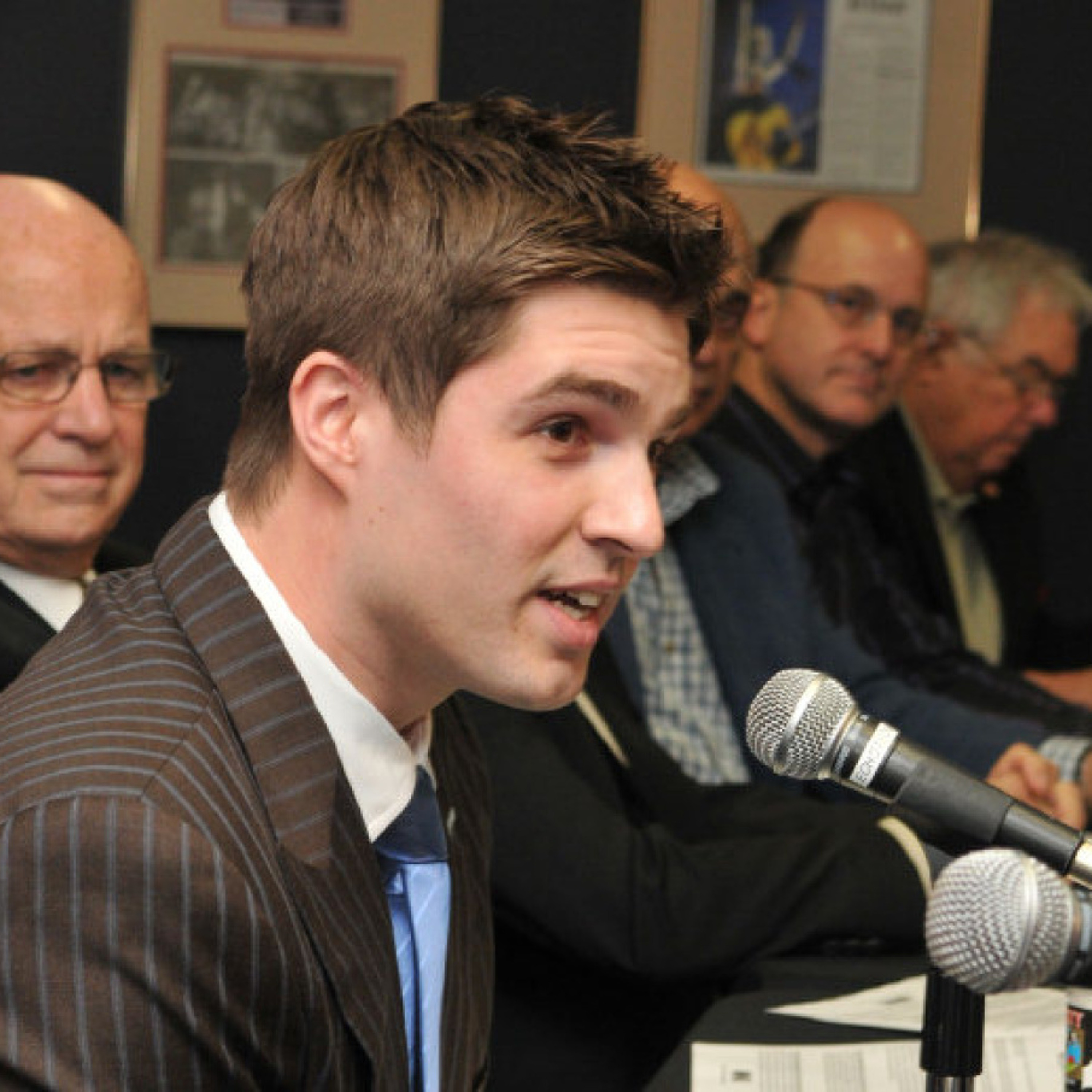 Kyle Dubas with Jeff Blair episode artwork