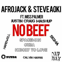 Steve Aoki & Hardwell vs. Calvin Harris & Sigma- No Cuba Space-beef To Love (Justin Craig Mashup)