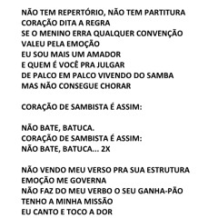 Coração De Sambista