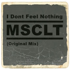 Musicality - I Dont Feel Nothing (Original Mix)