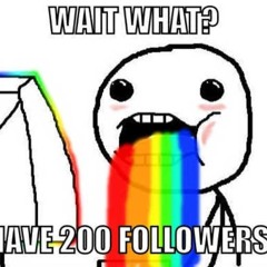 200 followers *dreday*