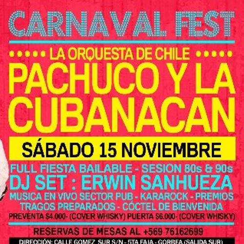AMNESIA CLUB - SABADO CARNAVAL FEST (PACHUCO Y LA CUBANACAN)