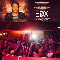 Opening set for EDX/Antonio Giacca with special guest Ilan Bluestone @ Foundation, 11-1-14