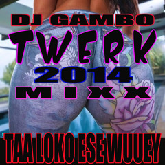 TWERK 2014 MIXX (DIRTY)DJ GAMBO