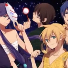 [Len Gakupo Kaito Kiyoteru] Flowers Bloom In The Night Sky Please Summer!