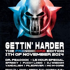 Dj Wisdom @ Gettin Harder the Frenchcore edition 1 november De Schuur Eethen