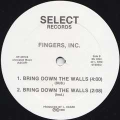Fingers Inc - Bring Down The Walls (Leftside Wobble Edit)