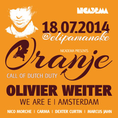 Dexter Curtin & Marcus Jahn @ Oranje - Call of Dutch Duty Elipamanoke Leipzig 18-07-2014
