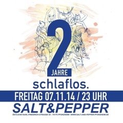 Sebastian Groth @ 2jahre Schlaflos - Salt & Pepper - Pforzheim