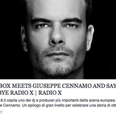 Radioshow for THE BOX