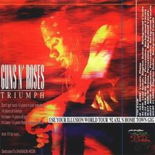 Stream Guns N' Roses / Don't Cry(With Shannon Hoon) live at Hoosier ...
