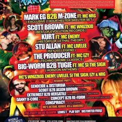 (FREE DOWNLOAD)DJs Danny R - Core B2b Jason Brown MCs Dangerez& Octane  GGXH+Horizon (master)