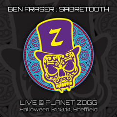 Ben Fraser : Sabretooth - Live @ Halloween Planet Zogg, 31.10.14