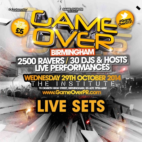 Afro B hosted by Billgates / Live Set + Decale Freestyle PA @ GameOver0121 October