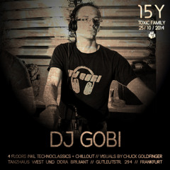 25.10.2014 - DJ Gobi @ 15Y Toxic Family | Tanzhaus West | Classicsfloor 23-2