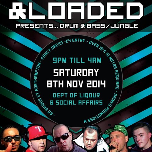 DJ Richochet - MC,s Juiceman-StyLee Locked N Loaded DnB  8th Nov 2014