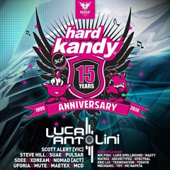 Tosh1R @ Masif Saturdays Presents: Hard Kandy 15 Years 25.10.2014