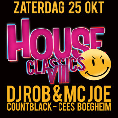 Count Black @ House Classics w/ DJ Rob & MC Joe (25-10-2014)