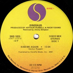 Dinosaur - Kiss Me Again (1978, Side A)