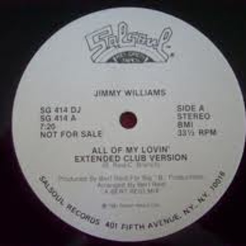 Jimmy Williams - All Of My Lovin