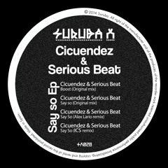 4. Cicuendez & Serious Beat - Say So (ICS Remix). SURUBAX028