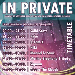 2014-11-10 A-TOM-X@TFB In Private 2.0 Van der Valk Hotel, Beveren