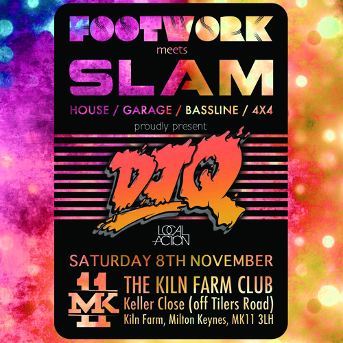 DJ Q & MC Kie Live @ Footwork And Slam Present DJ Q 08-11-14