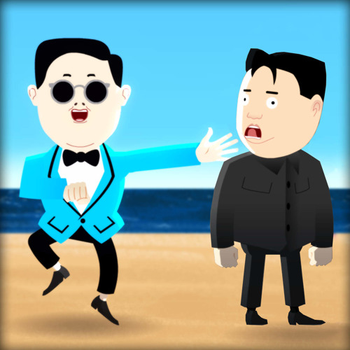 PSY Vs. Kim Jong un - Animeme Rap Battles