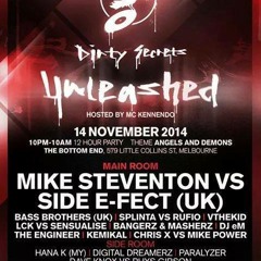Splinta Vs Rufio Live @ Dirty Secrets Unleashed