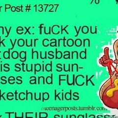 cartoon hotdog husband