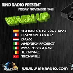 PODCAST NOVEMBER 2014 @ RIND RADIO @ ANDREW PROJECT