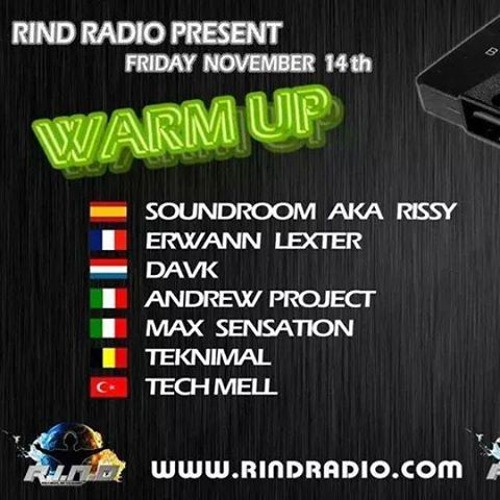 PODCAST NOVEMBER 2014 @ RIND RADIO @ ANDREW PROJECT