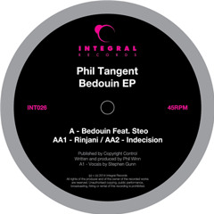 Phil Tangent Feat Steo - Bedouin (Radio 1 Exclusive) - Integral - 026