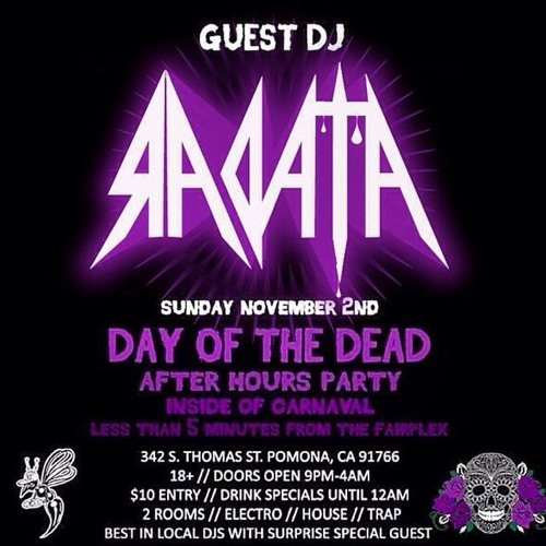 Live Trap & Bass DJ Set at the Hard DOTD Afterparty 11-2-14 Pomona CA