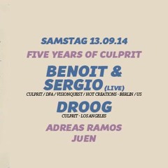 Droog @ Cafe Gold, Zurich (9/13/2014)