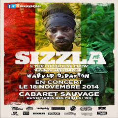 DJ Payton & Tyjo Warm Up Sizzla Live Cabaret Sauvage 18.11.14