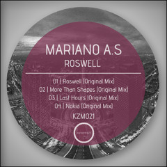 KZM021 - Mariano A.S - Roswell (Original Mix) (snippet)