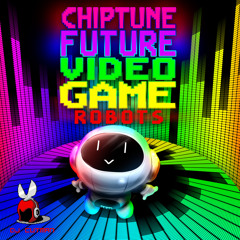 Chiptune Future Video Game Robots