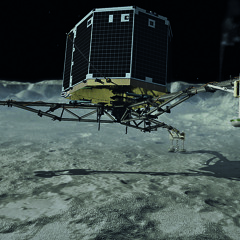 Touchdown Philae on Comet 67P
