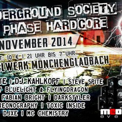 UNDERGROUND SOCIETY - Phase Hardcore Part 1 - WARM-UP MIX by ToXic Inside