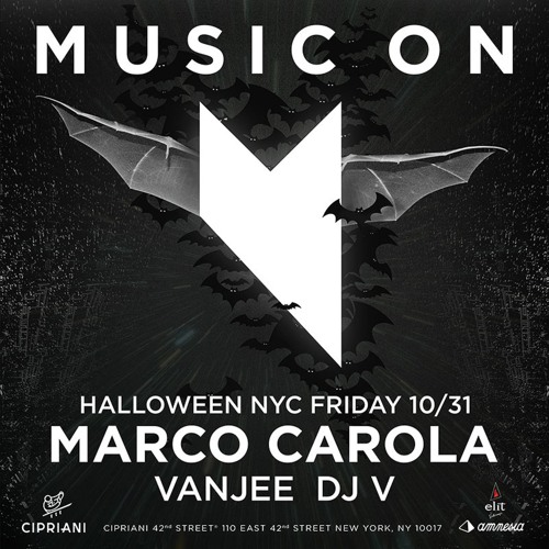 Vanjee B2B Dj V-  Music On @ Cipriani NYC [Halloween Set Part 2]